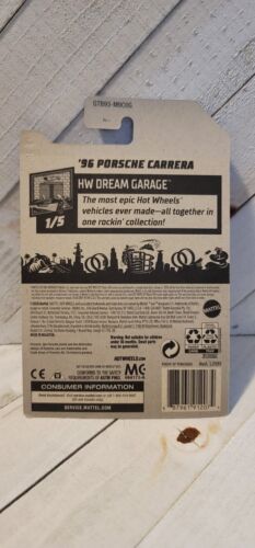 hot wheels 96 Porsche Carrera Green package damaged