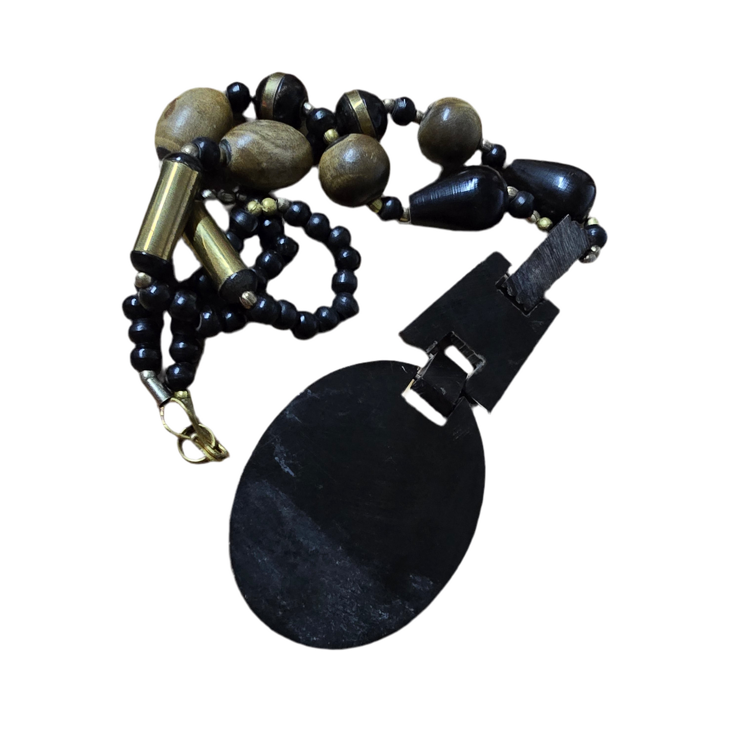 Handcrafted Turtle Pendant Necklace – Tribal Boho Statement Jewelry