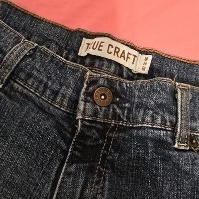 True Craft Men's SLIM Jeans - Dark Blue