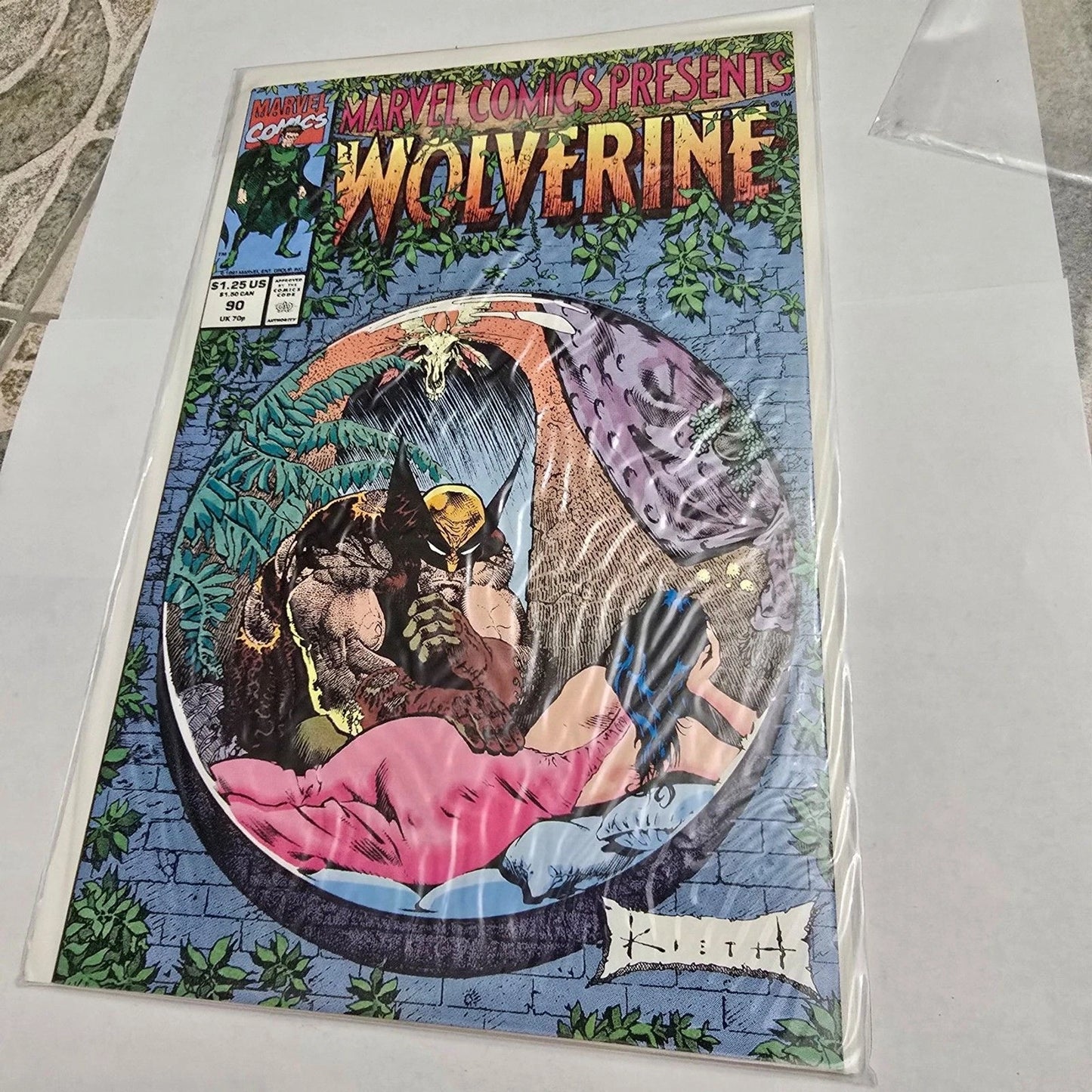 Marvel Comics Presents #90 Wolverine Weapon X Storyline Marvel 1991