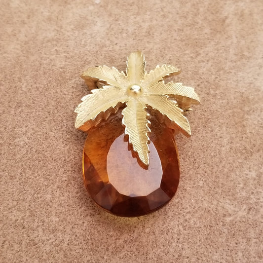 Vintage Sarah Coventry Pineapple Brooch