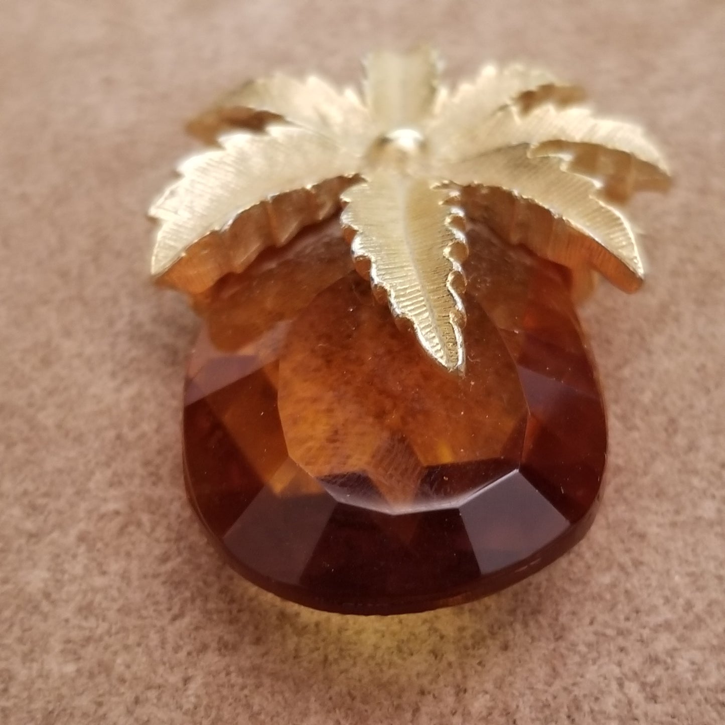 Vintage Sarah Coventry Pineapple Brooch