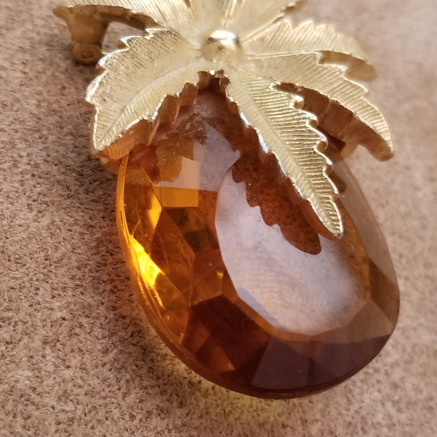 Vintage Sarah Coventry Pineapple Brooch