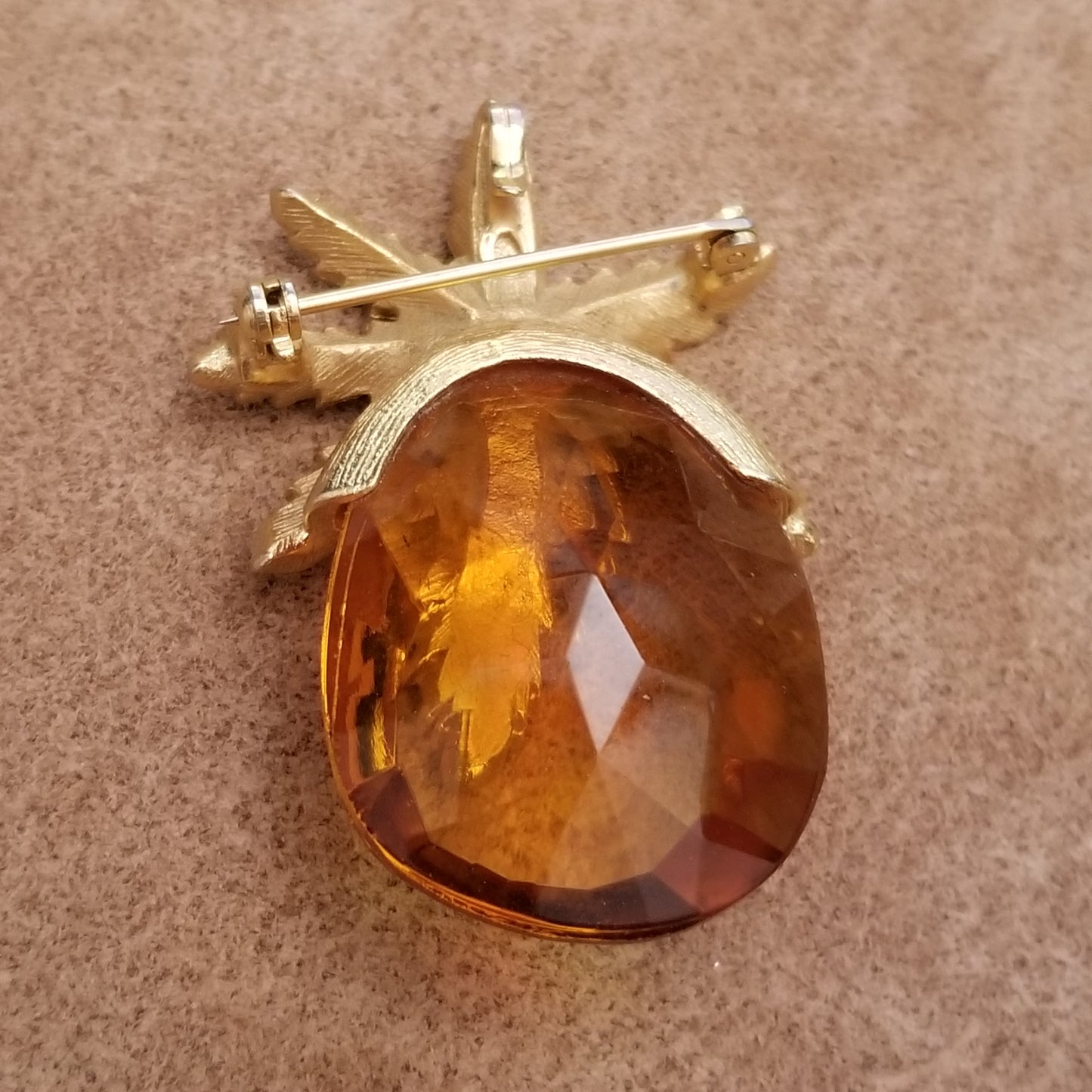 Vintage Sarah Coventry Pineapple Brooch