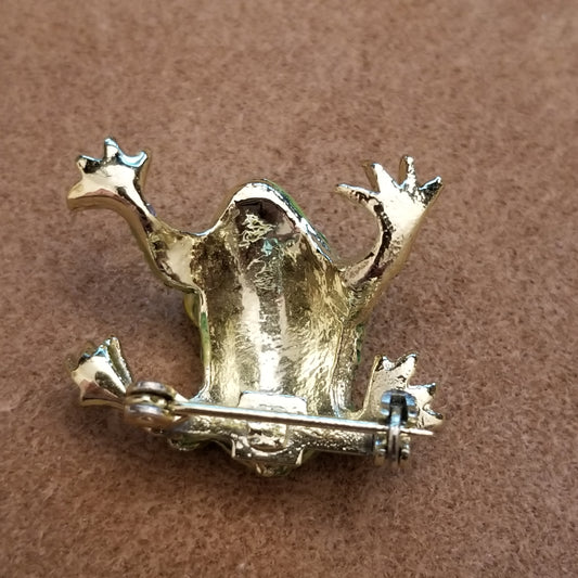Small Frog Brooch