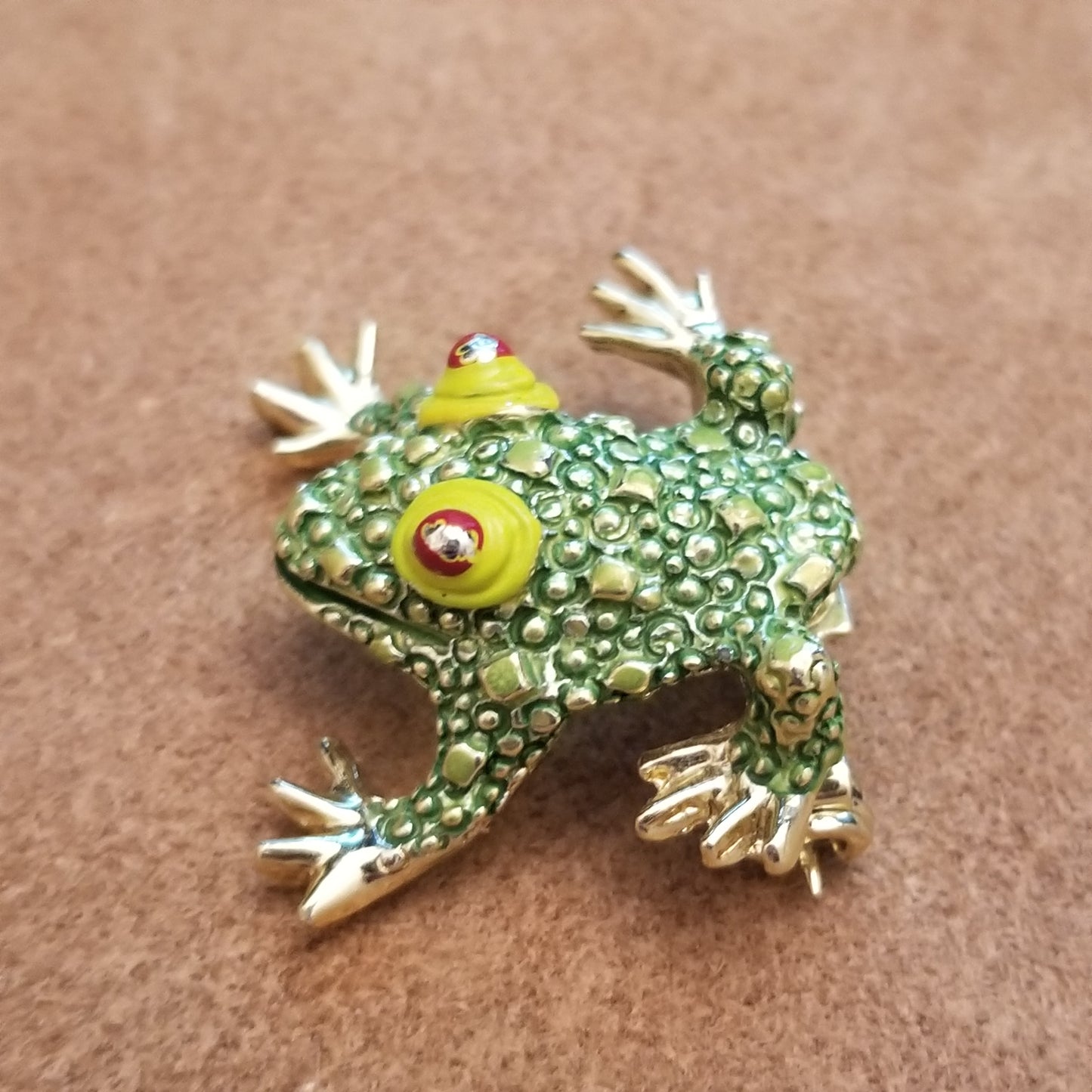 Small Frog Brooch
