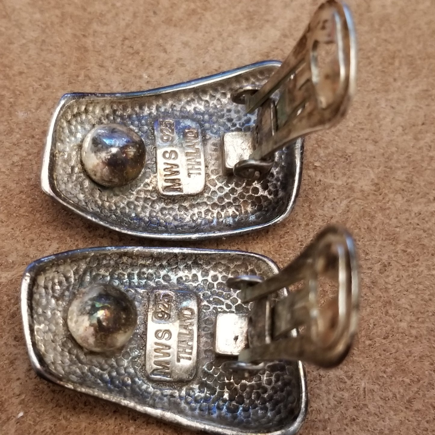 925 Sterling Silver Clip On Earrings