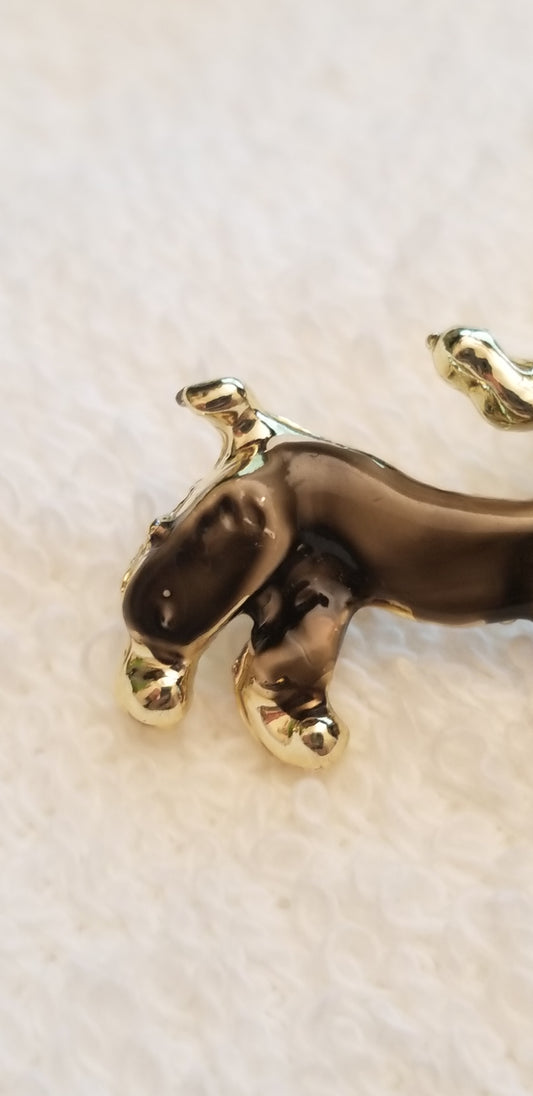 Vintage Poodle Brooch
