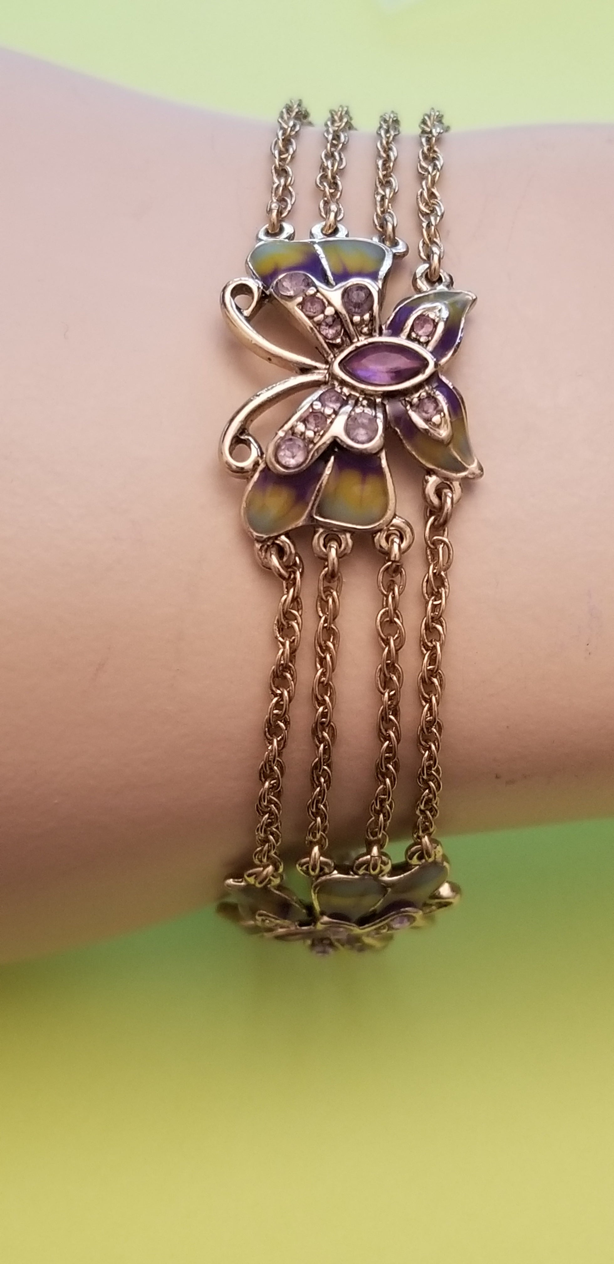 Monet Butterfly Bracelet