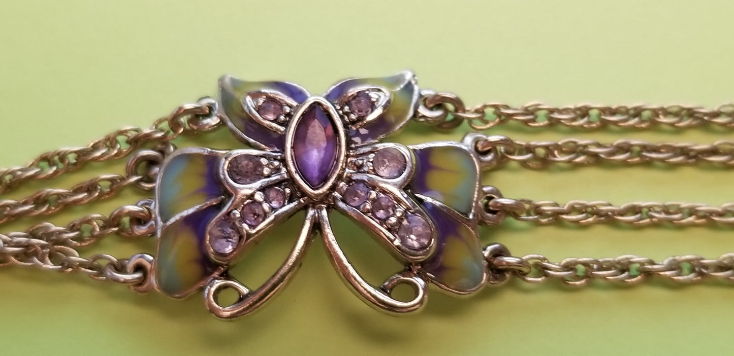 Monet Butterfly Bracelet