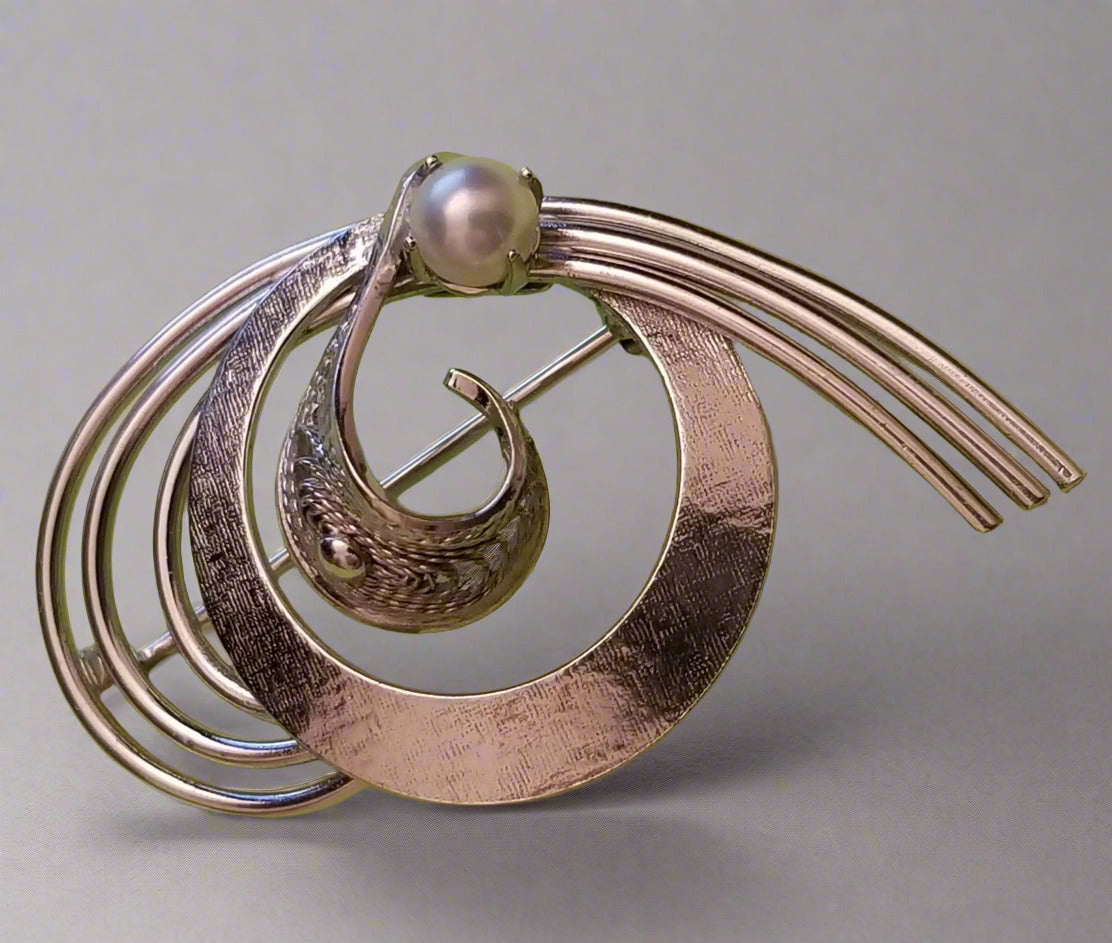 Vintage Silver Brooch