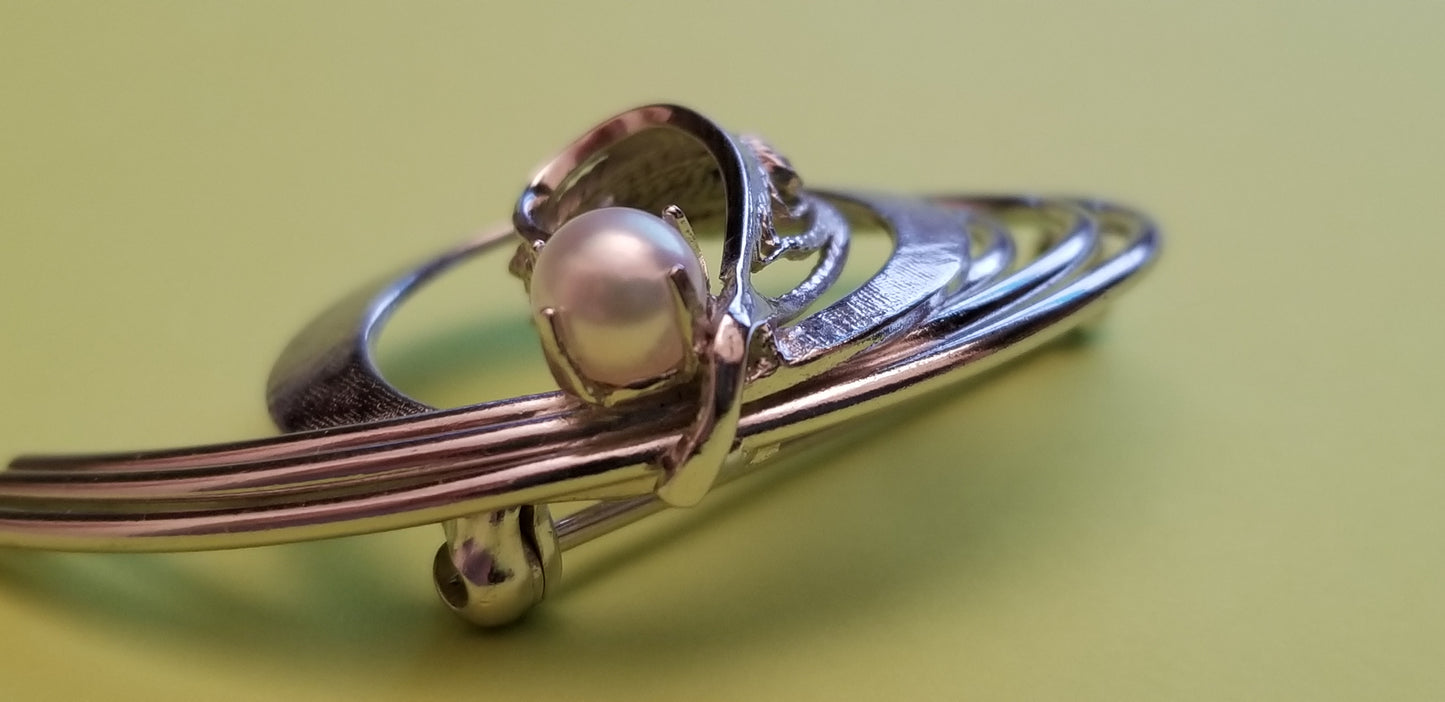 Vintage Silver Brooch