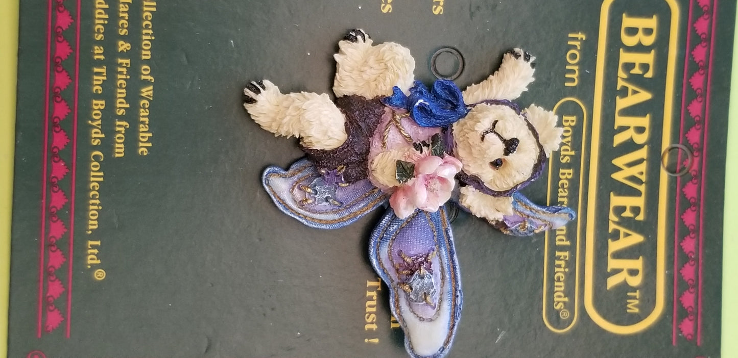 Vintage Bearwear Fairy Brooch