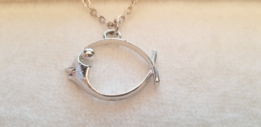 Vintage Sarah Coventry Silver Tone Fish