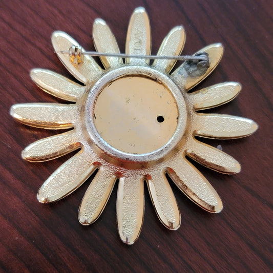 Vintage Avon Daisy Perfume Brooch