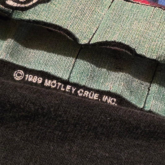 Vintage Mötley Crüe Dr. Feelgood T-Shirt – 1989 Album Graphic Tee