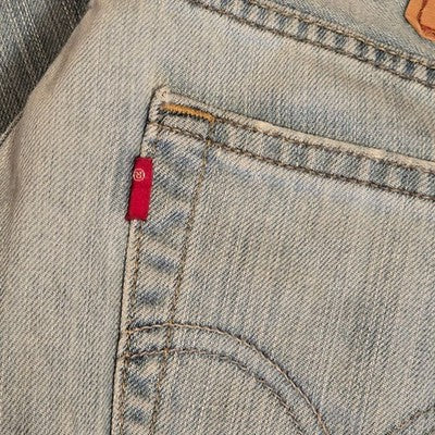 527 Levi's Men's Classic Gray Straight Jeans Low Boot Cut