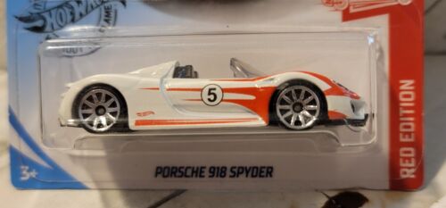 hot wheels porsche 918 spyder red edition