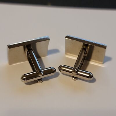 Silver Tone Cufflinks