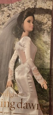 Barbie Twilight Saga Breaking Dawn Bella Bride Wedding Pink Label - Box Cracked