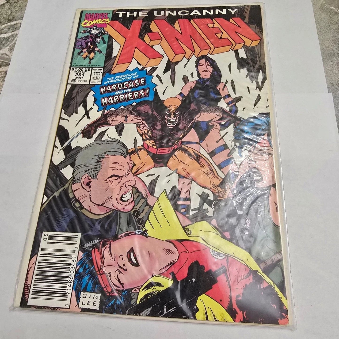 Uncanny X-Men #261 (1990) Wolverine Psylocke Jim Lee Marvel