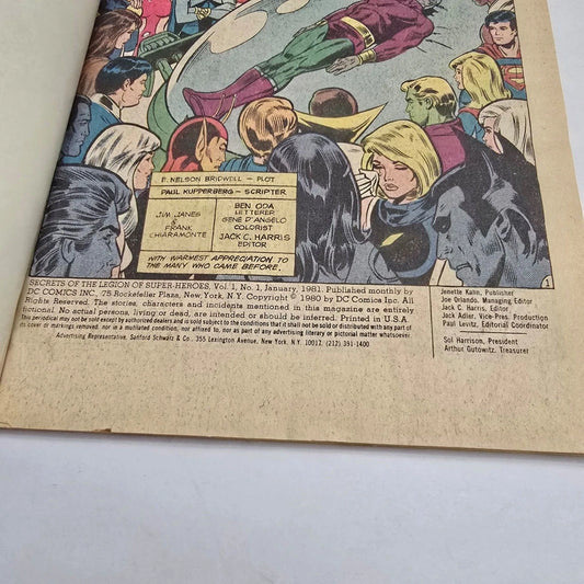 DC Super Heroes Comics Elson's Series 4 (1980) Promotional Comic