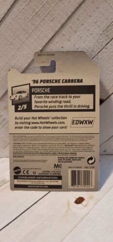Hot Wheels 96 Porsche Carrera Black