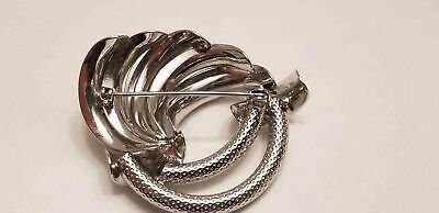 Silver Tone Brooch