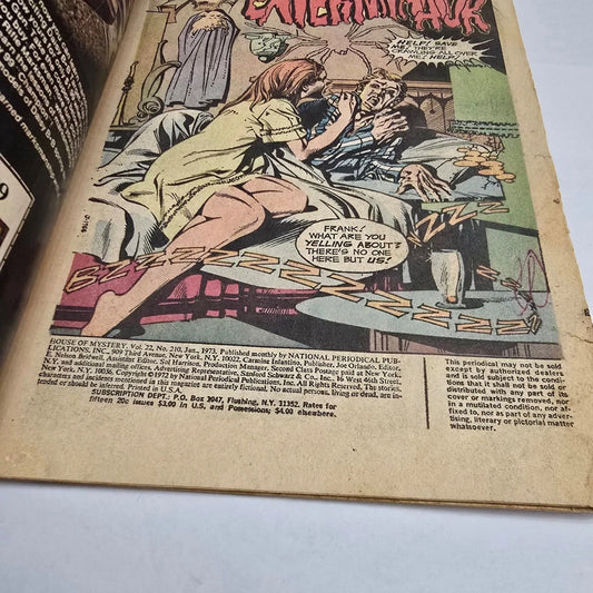 House of Mystery #210 DC Horror Comic Bronze Age 1973