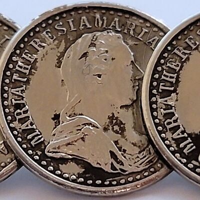 Vintage Silver Tone Coin Brooch