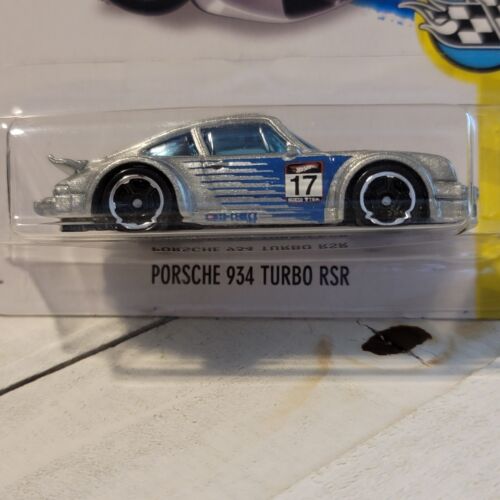 Hot Wheels Porsche 934 Turbo RSR Silver Speed Graphics FALKEN New Protecto Pak