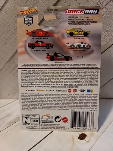 hot wheels race day porsche 935-78