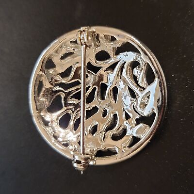Vintage Silver Tone Brooch
