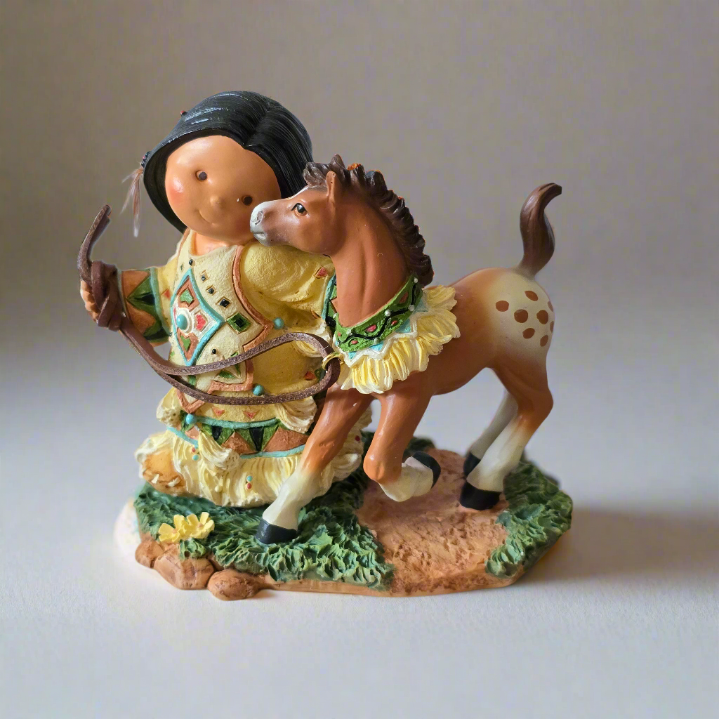 Enesco Friends of the Feather – “Wherever Life Takes Us, I’ll Be Right Beside You” – 2000 Figurine (#832588)