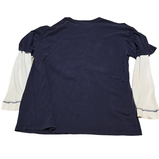 Chevrolet Layered Long Sleeve Thermal Shirt by Hybrid Tees – Distressed Condition