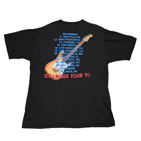 Vintage 1991 Richie Sambora Stranger Tour ’91 T-Shirt Made in France XL