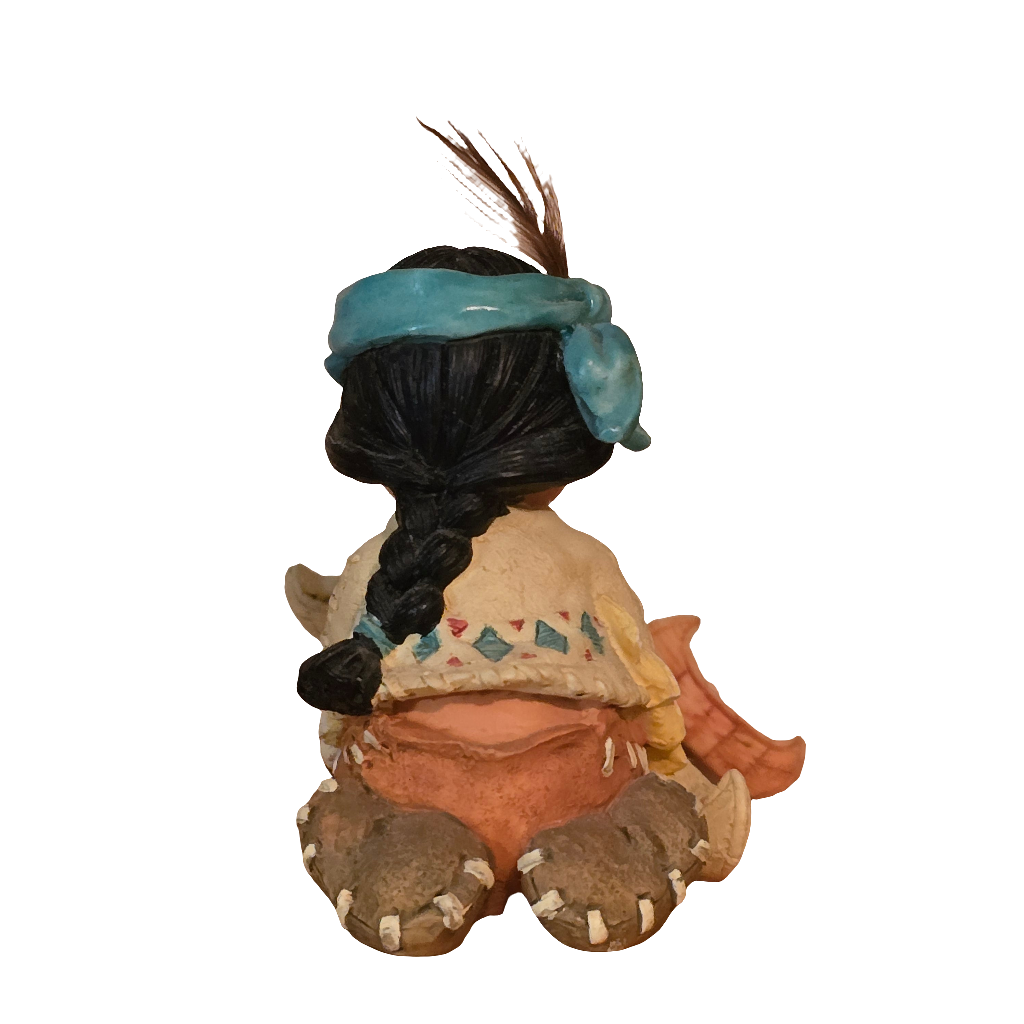 Friends of the Feather – “Canoe Be Five, Too?” – 1997 Enesco Figurine #326437
