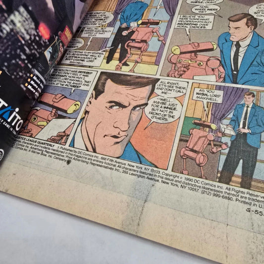 Justice League Quarterly #1 (1990) DC Comics Justice League International