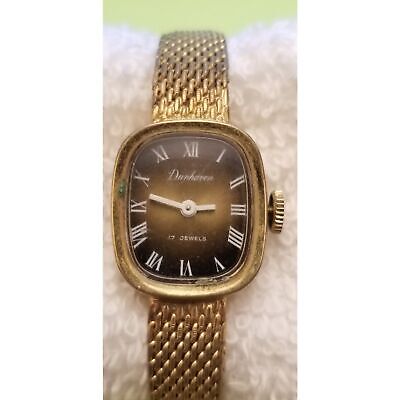 Vintage Women's 1950's/1960's Dunhaven 17 jewels Wrist Watch - FOR PARTS