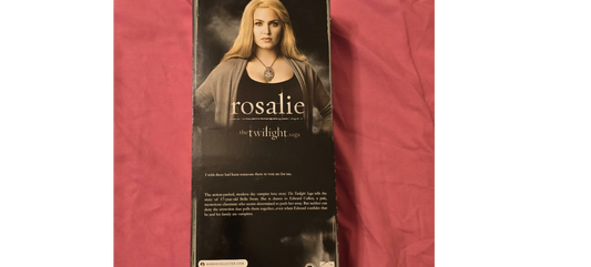The Twilight Saga: Breaking Dawn– Rosalie 2012 Barbie Doll Pink Label