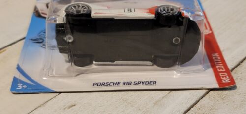 hot wheels porsche 918 spyder red edition