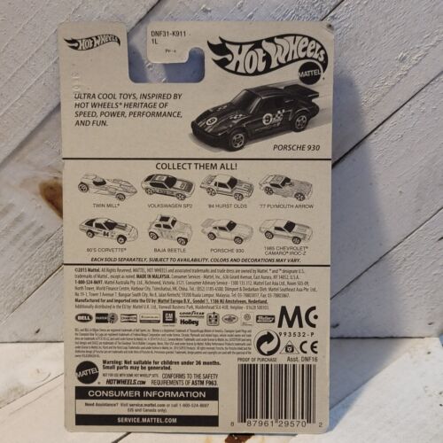 hot wheels Porsche 930