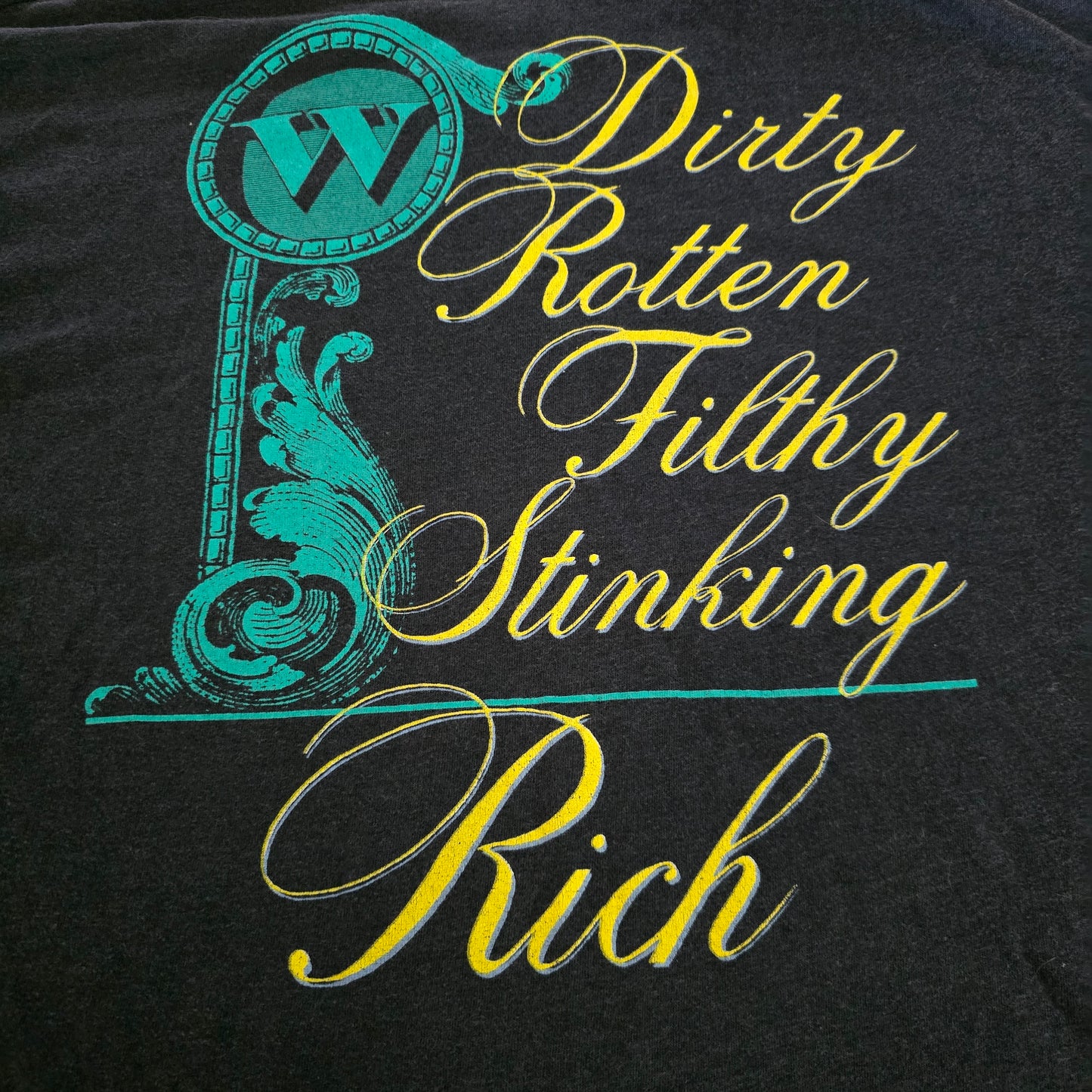 Vintage Warrant Band Tee Dirty Rotten Filthy Stinking Rich Shirt