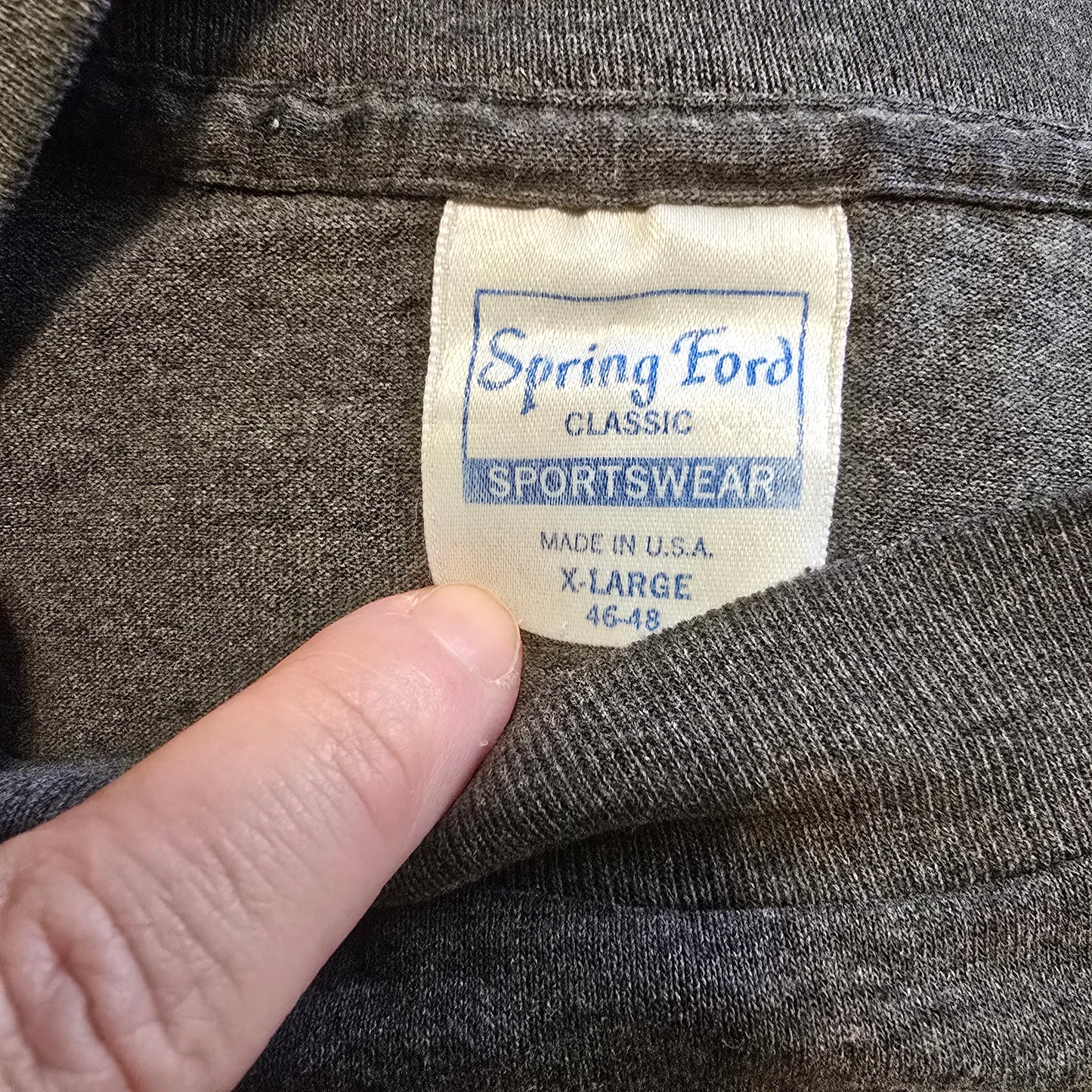 Vintage 1988 Megadeth Mary Jane T-Shirt Spring Ford Tag Made in USA XL