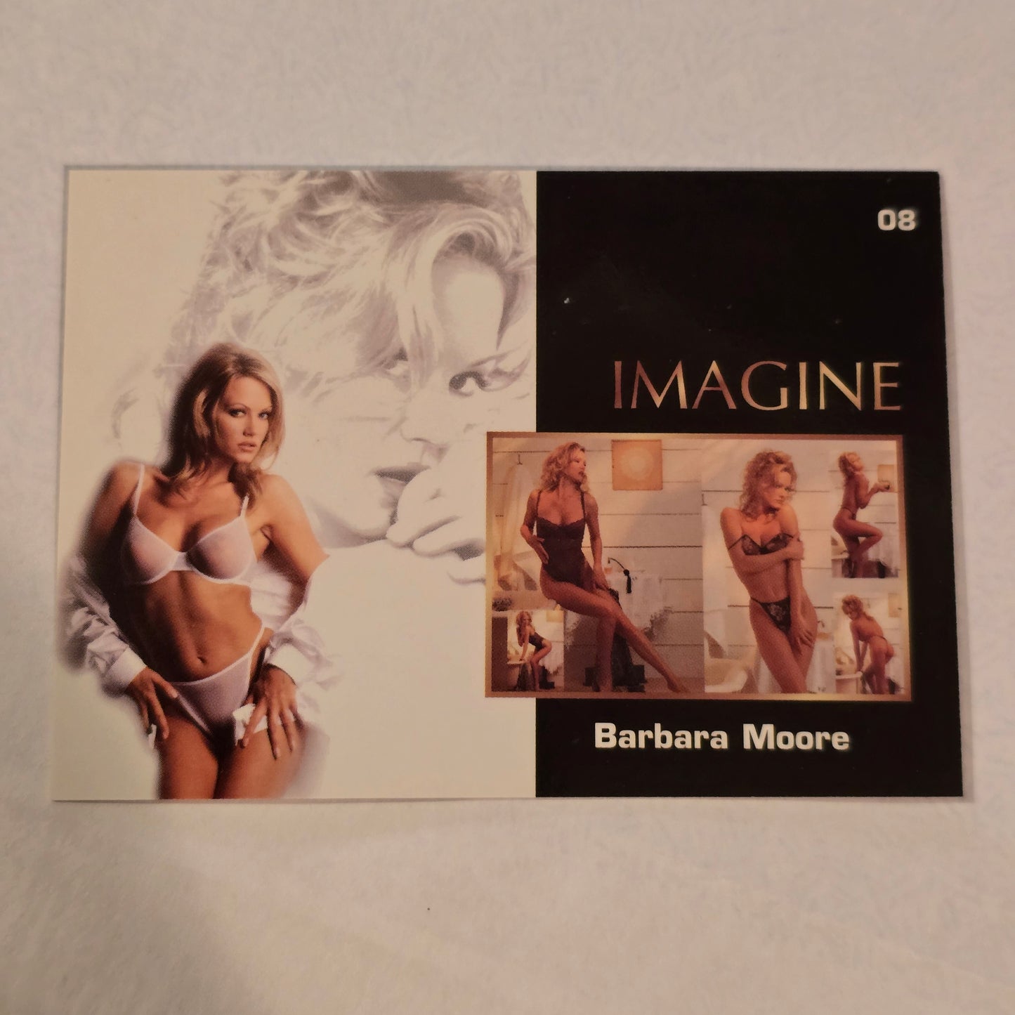 Barbara Moore “IMAGINE” #08 Vintage Glamour Trading Card