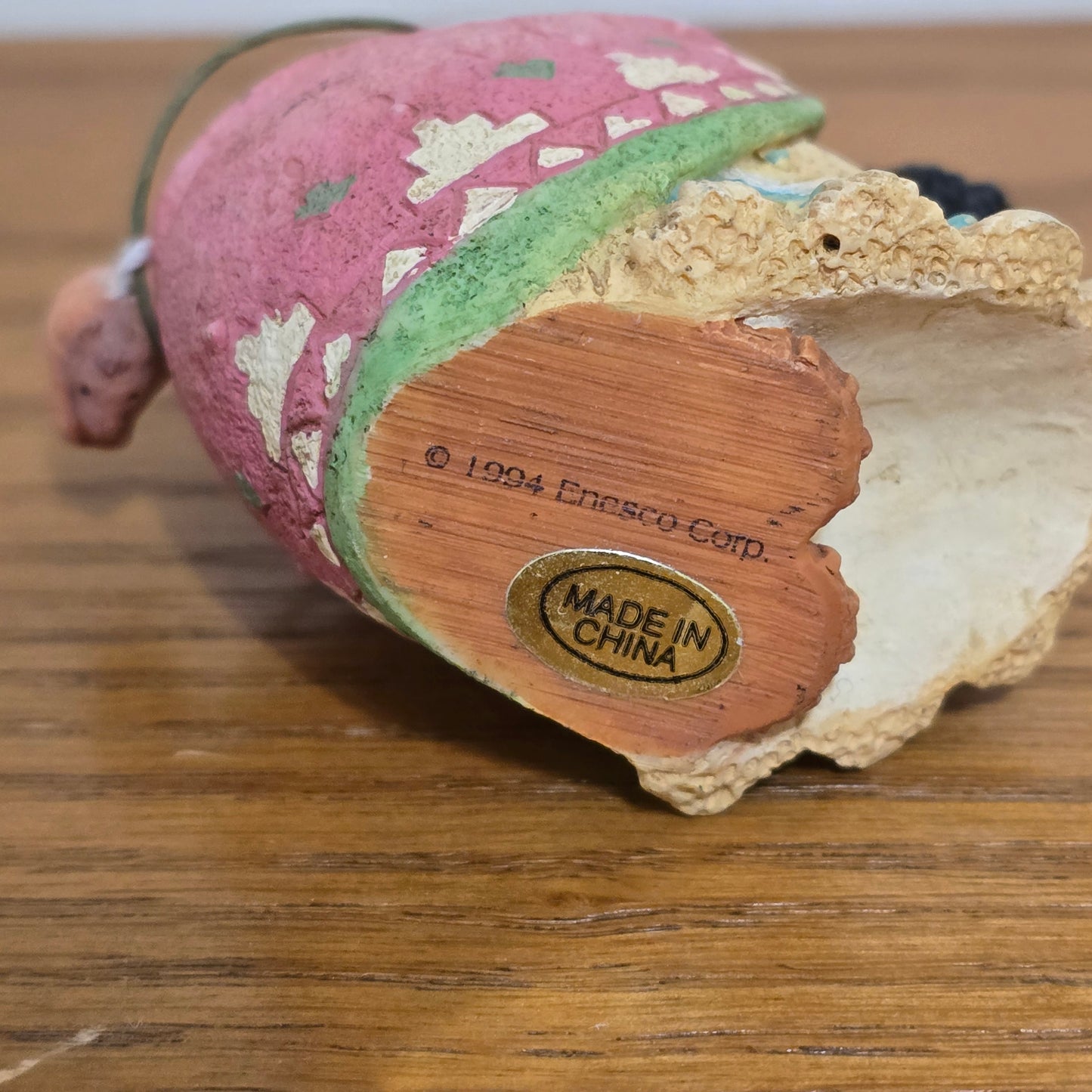 1994 Enesco Friends of the Feather Mother and Child Figurine by Karen Hahn