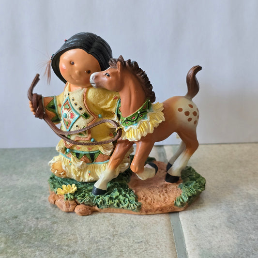 Enesco Friends of the Feather – “Wherever Life Takes Us, I’ll Be Right Beside You” – 2000 Figurine (#832588)
