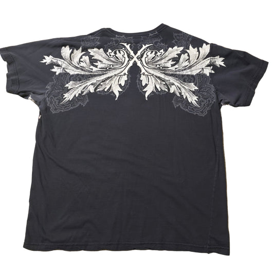 Xtreme Couture Winged Skull Graphic Tee – Men’s Large