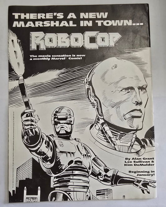 The Destroyer Vol 1 No 3 (Jan 1990) Marvel Magazine