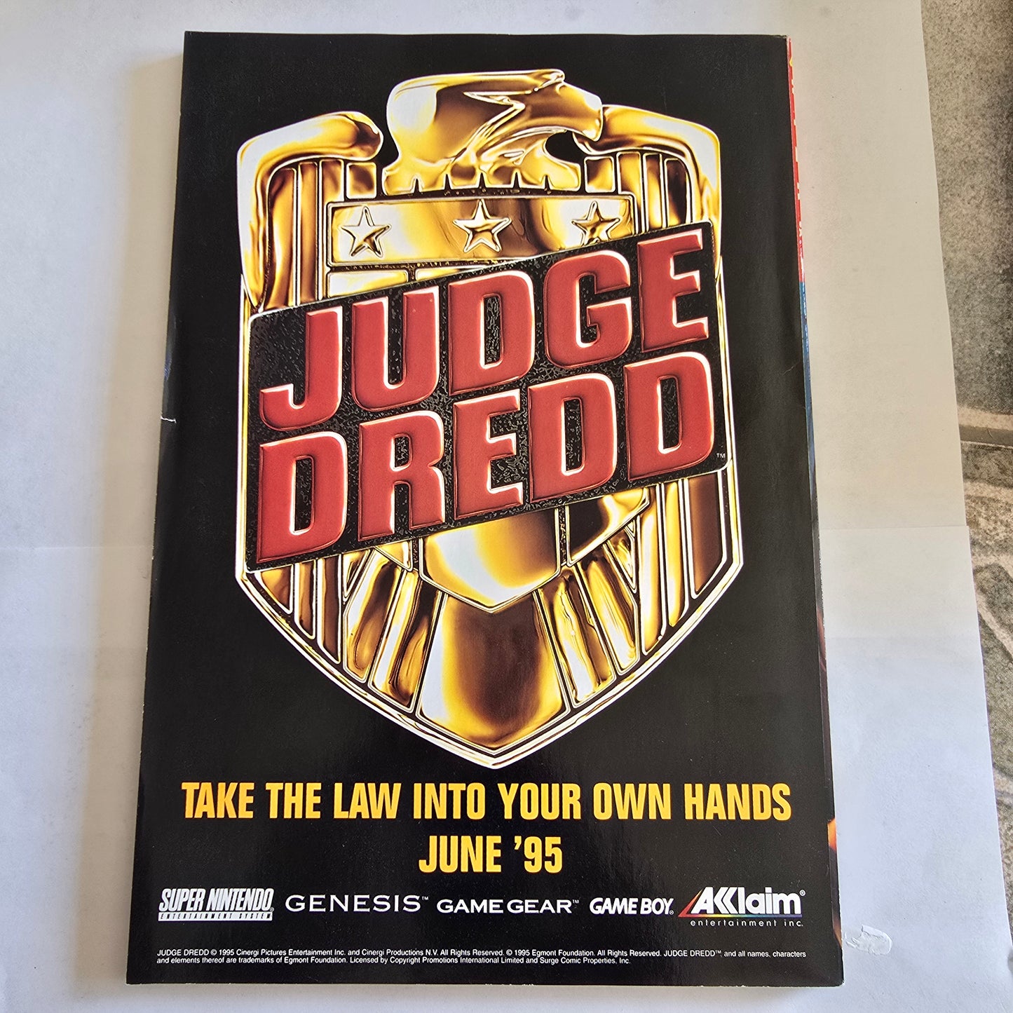 Wizard Magazine #45 (May 1995) Captain America Cover